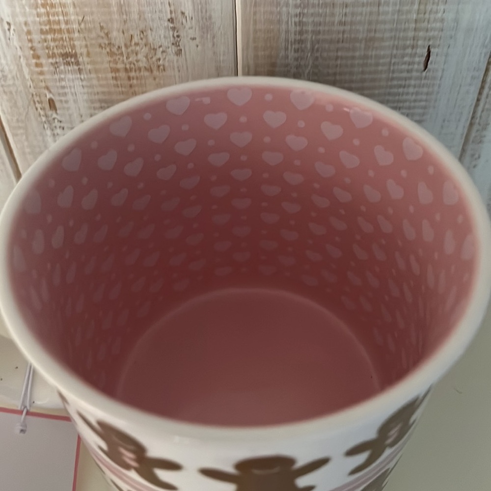 NEW Peppermint & Pine Pink Gingerbread Mug! New for 2023! Multiple gingerbread - Picture 2 of 3